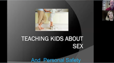 Teaching kids about sex and personal safety
